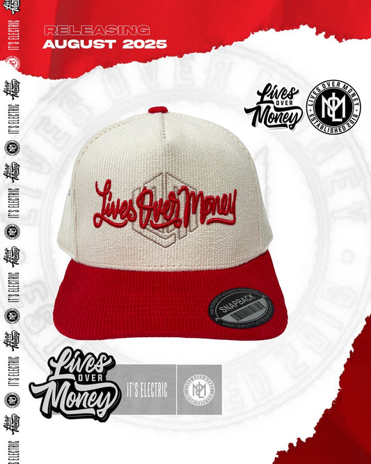 Lives Over Money “Voltage Cream” Snapback